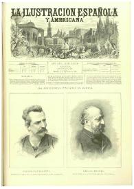 La Ilustración española y americana. Año XXX. Núm. 34. Madrid, 15 de setiembre de 1886 [sic]