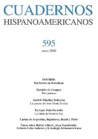Cuadernos Hispanoamericanos. Núm. 595, enero 2000