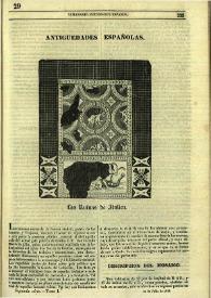 Semanario pintoresco español. Tomo I, Núm. 29, 21 de julio de 1839