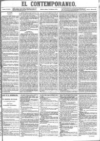 El Contemporáneo. Año II, núm. 63, martes 5 de marzo de 1861