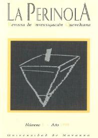 La Perinola : revista de investigación quevediana. Núm. 2, 1998