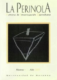 La Perinola : revista de investigación quevediana. Núm. 4, 2000