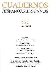 Cuadernos Hispanoamericanos. Núm. 627, septiembre 2002