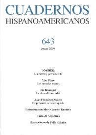 Cuadernos Hispanoamericanos. Núm. 643, enero 2004