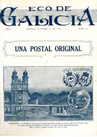 Eco de Galicia (A Habana, 1917-1936) [Reprodución]. Núm. 16 outubro 1917