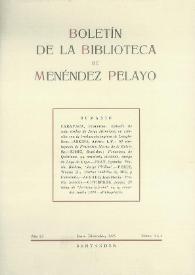 Boletín de la Biblioteca de Menéndez Pelayo. 1975