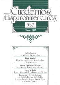 Cuadernos Hispanoamericanos. Núm. 537, marzo 1995