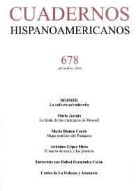 Cuadernos Hispanoamericanos. Núm. 678, diciembre 2006