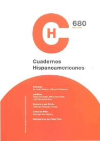 Cuadernos Hispanoamericanos. Núm. 680, febrero 2007