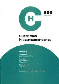 Cuadernos Hispanoamericanos. Núm. 699, septiembre 2008
