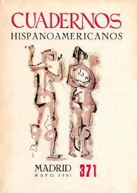 Cuadernos Hispanoamericanos. Núm. 371, mayo 1981