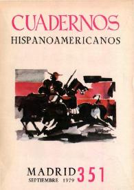 Cuadernos Hispanoamericanos. Núm. 351, septiembre 1979
