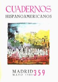 Cuadernos Hispanoamericanos. Núm. 359, mayo 1980