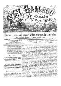 El Gallego. Periódico semanal órgano de los intereses de su nombre. Núm. 8, 15 de junio de 1879