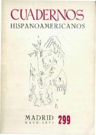 Cuadernos Hispanoamericanos. Núm. 299, mayo 1975