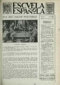 Escuela española. Año XXI, núm. 1066, 30 de marzo de 1961