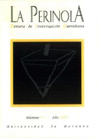 La Perinola : revista de investigación quevediana. Núm. 11, 2007