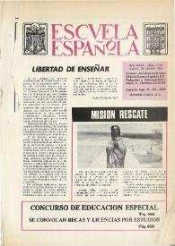 Escuela española. Año XXIX, núm. 1742, 25 de junio de 1969