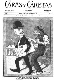 Caras y caretas : semanario festivo, literario, artístico y de actualidades. Año 1.º, núm. 11, 17 de diciembre de 1898