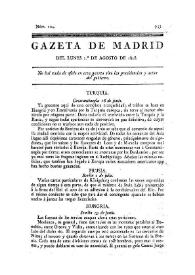 Gazeta de Madrid. 1808. Núm. 104, 1º de agosto de 1808
