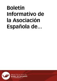 Boletín Informativo de la Asociación Española de Teatro para la Infancia y la Juventud. Núm. 11