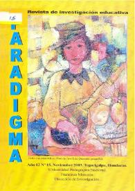 Paradigma : Revista de investigación educativa. Año 12, Nº 15, noviembre 2003