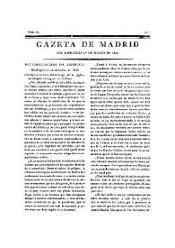 Gazeta de Madrid. 1809. Núm. 60, 1º de marzo de 1809