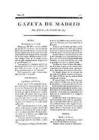 Gazeta de Madrid. 1809. Núm. 68, 9 de marzo de 1809