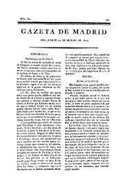 Gazeta de Madrid. 1809. Núm. 82, 23 de marzo de 1809