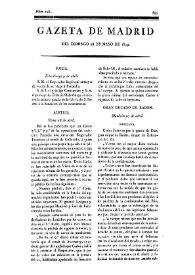 Gazeta de Madrid. 1809. Núm. 148, 28 de mayo de 1809