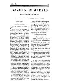 Gazeta de Madrid. 1809. Núm. 156, 5 de junio de 1809