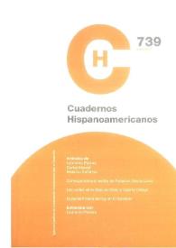 Cuadernos Hispanoamericanos. Núm. 739, enero 2012