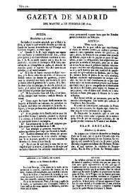 Gazeta de Madrid. 1810. Núm. 51, 20 de febrero de 1810