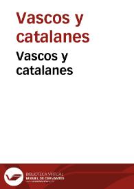 Vascos y catalanes