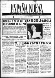 España Nueva : Semanario Republicano Independiente. Núm. 40, 24 de agosto de 1946