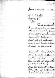 Carta de Tomás Yuste a Carlos Esplá. México, 20 de febrero de 1942