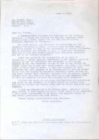 Carta a Ian Hunter, 12-06-1977