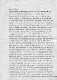 Carta dirigida a Aniela y Arthur Rubinstein