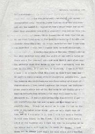 Carta dirigida a Aniela Rubinstein. Beverly Hills (California), 13-09-1955