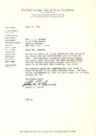 Carta dirigida a C. H. Clemans. Los Angeles (California), 17-06-1976