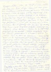 Carta dirigida a Aniela Rubinstein, 06-12-1972