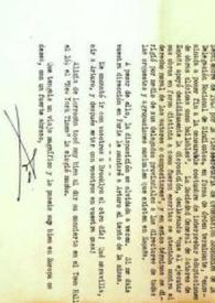 Carta dirigida a Aniela y Arthur Rubinstein. Washington, 25-04-1955