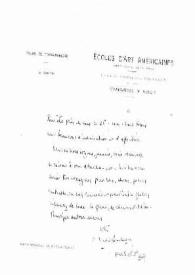 Carta dirigida a Arthur Rubinstein. Fontainebleau (Francia), 26-07-1959