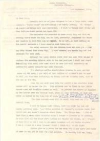 Carta dirigida a Aniela Rubinstein. Marbella, Málaga (España), 01-09-1965