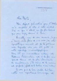 Carta dirigida a Arthur Rubinstein. Viterbo (Italia), 23-06-1959