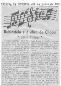 Rubinstein e a obra de Chopin