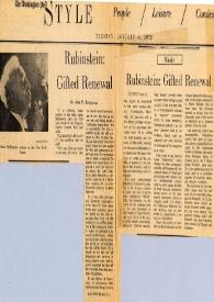 Rubinstein : gifted renewal