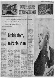 Rubinstein, miracle man