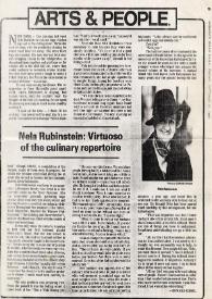 Nela Rubinstein : virtuoso of the culinary repertoire