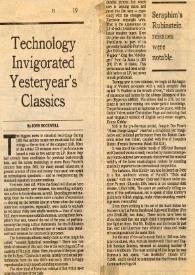 Technology invigorated yesteryear's classics